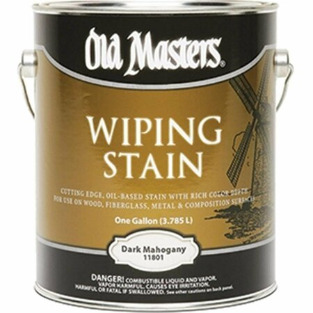 GIZMO 11801 Dark Mahogany Wiping 240 Voc Stain - 1 Gallon GI3565741